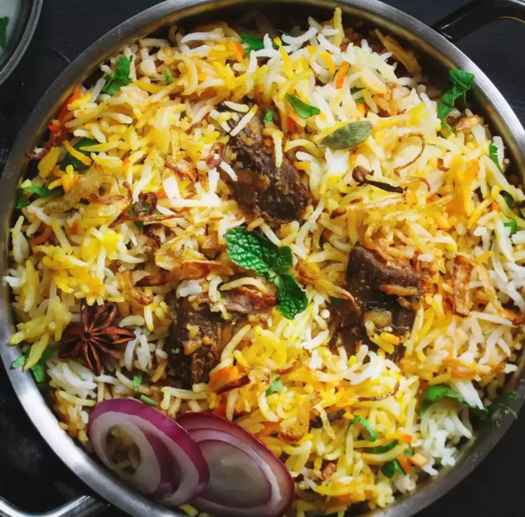 Lamb Biryani - Raj Bhavan